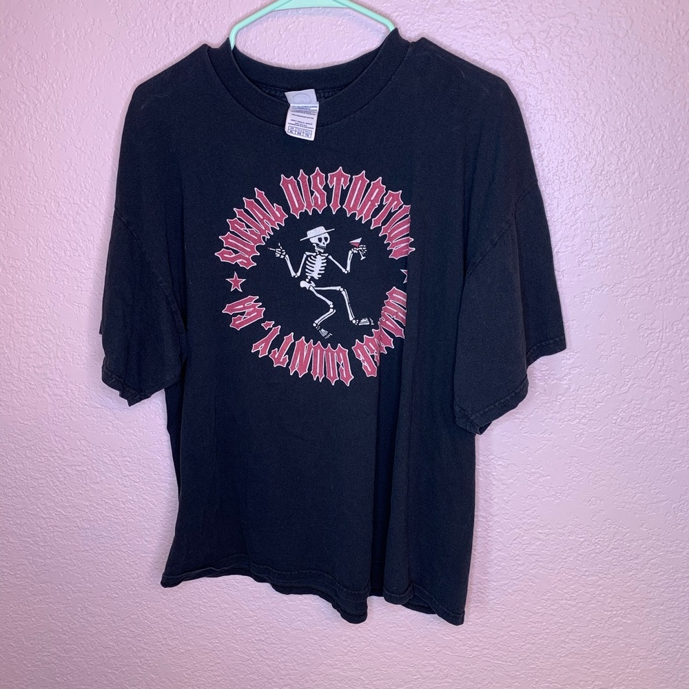 Social distortion band tee men’s XL